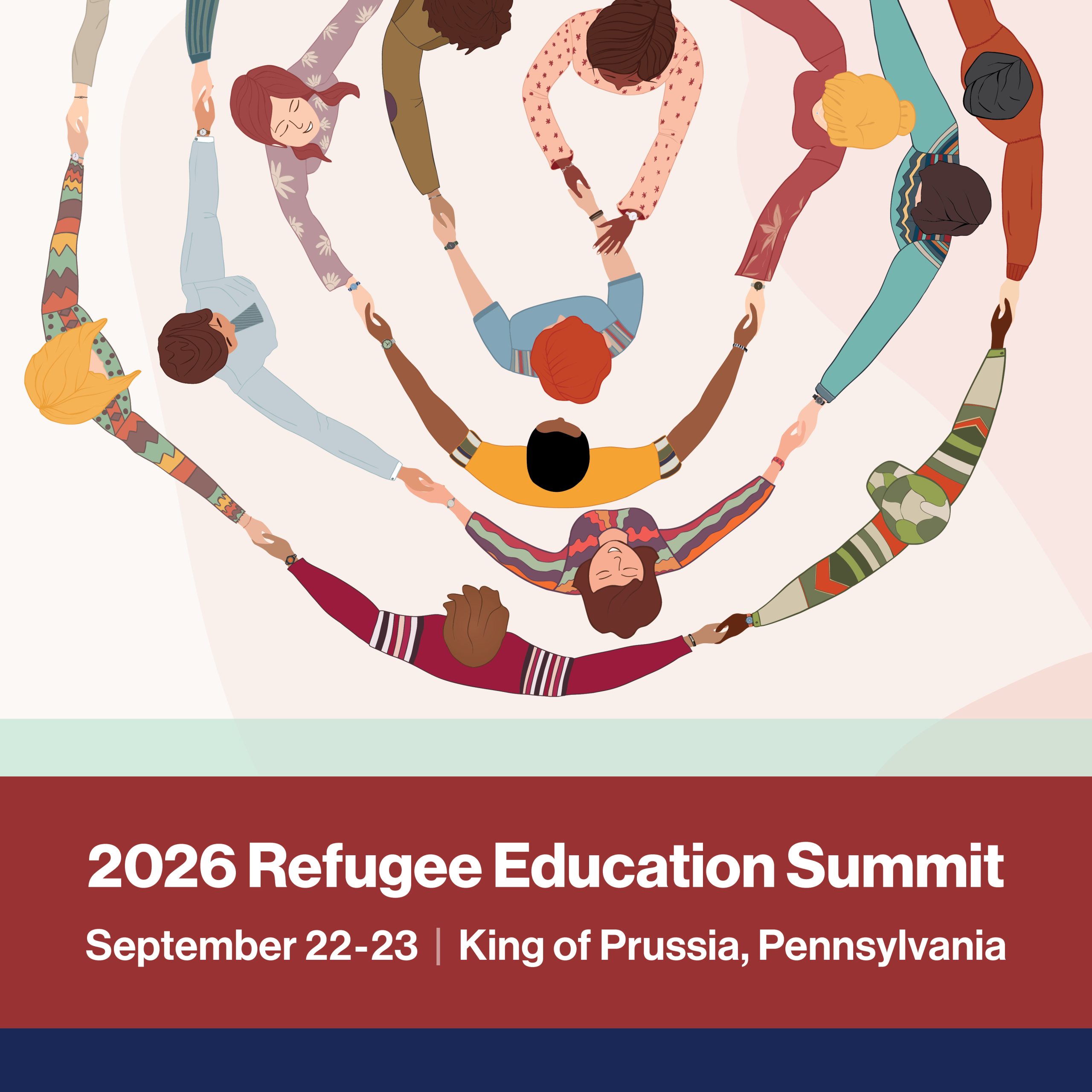 2026 Refugee Education Summit. September 22 and 23 in King of Prussia, Pennsylvania